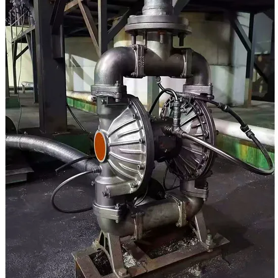 大容量 5インチ 空圧粉体ダイヤフラムポンプ